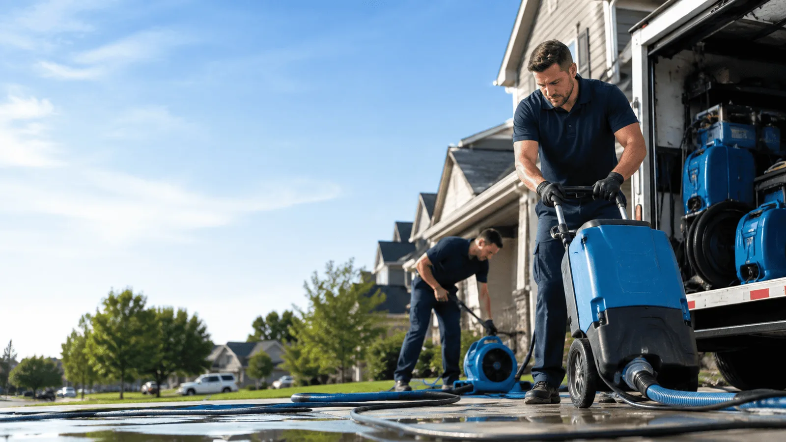 Odor Removal being performed in Westville, OK